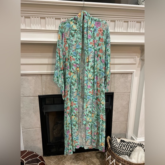 SPELL Sayulita Kimono in Birthstone - Picture 2 of 8